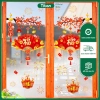 Decal Tết 2.024 Giáp Thìn - Trang trí cửa kính hai mặt, chữ Việt, giảm giá 40.000đ