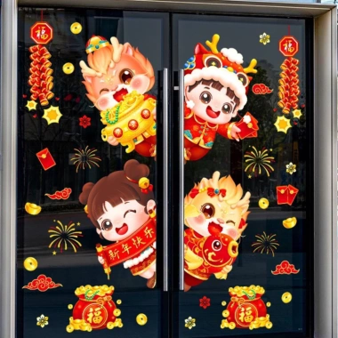 Decal Tết 2.024 Giáp Thìn - Trang trí cửa kính hai mặt, chữ Việt, giảm giá 40.000đ 6 Decal Tết 2.024 Giáp Thìn - Trang trí cửa kính hai mặt, chữ Việt, giảm giá 40.000đ 6