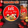 Decal Tết 2.026 Hình Tròn Tem Dán Hũ Mứt PET Chống Nước Nhãn Trang Trí Hộp Quà 5