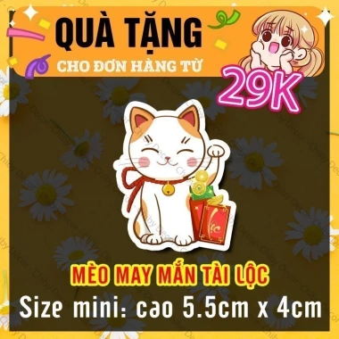 Decal Tết 2.026 Hình Tròn Tem Dán Hũ Mứt PET Chống Nước Nhãn Trang Trí Hộp Quà 9
