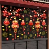 Decal Tết 2.026 Tiếng Việt Hít Tĩnh Điện, Túi Lộc, Đèn Lồng, Hoa Đào Mai Vàng, Trang Trí Cửa 60x90cm - Gia 60.900 VND 6