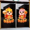 Decal Tết Hít Tĩnh Điện Dán Kính 2 Tiểu Long Cầm Bánh Bao & Cam - In Sắc Nét, Chống Thấm Nước, Giá Siêu Ưu Đãi 59k 3