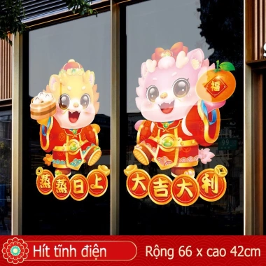 Decal Tết Hít Tĩnh Điện Dán Kính 2 Tiểu Long Cầm Bánh Bao & Cam - In Sắc Nét, Chống Thấm Nước, Giá Siêu Ưu Đãi 59k 6 Decal Tết Hít Tĩnh Điện Dán Kính 2 Tiểu Long Cầm Bánh Bao & Cam - In Sắc Nét, Chống Thấm Nước, Giá Siêu Ưu Đãi 59k 6