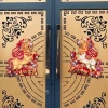 Decal Tết Ngựa Lông Song Mã Đỏ Vàng - Trang Trí Cửa, Khai Trương, Hút Tài Lộc Thịnh Phát 90k 5