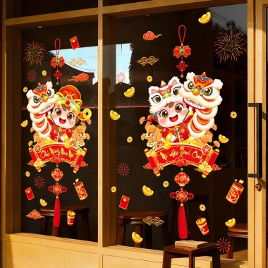 Decal Tết Tiếng Việt 2.026 Hít Tĩnh Điện - Trang Trí Cửa Kính, Túi Tiền May Mắn 60x90cm Giá Ưu Đãi 55.000đ 3