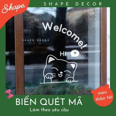 Decal trắng dán kính trang trí – Thiết kế đẹp, dễ dán, giảm còn 80.000₫ 2