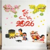 Decal trang trí Tết cao cấp 2.026 - Dán tường & cửa kính dễ tháo, 165.000₫ 6