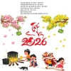 Decal trang trí Tết cao cấp 2.026 - Dán tường & cửa kính dễ tháo, 165.000₫ 8