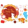Decal Trung Thu dán tường - dán kính Thiết kế sáng tạo, giảm còn 180.000đ 2