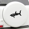 Decal Xe Hơi Cá Mập Phản Quang PET Tháo Rời - Trang Trí Thời Trang SPM 5