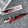 Decal Xe Máy HKS Nhôm Dán 3D Điện Thể Thao - Huy Hiệu Tự Động, Trang Trí Thân Xe Sáng Tạo Giá Ưu Đãi 64k 2