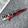 Decal Xe Máy HKS Nhôm Dán 3D Điện Thể Thao - Huy Hiệu Tự Động, Trang Trí Thân Xe Sáng Tạo Giá Ưu Đãi 64k 9