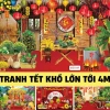 DECOR Tranh Vải Phông Nền Lễ Tết Năm Mới Bính Ngọ 2.026 Size Lớn 4M Giá 169k