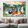 DECOR Tranh Vải Phông Nền Lễ Tết Năm Mới Bính Ngọ 2.026 Size Lớn 4M Giá 169k 2