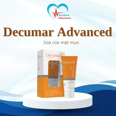Decumar Advanced - Gel ngừa mụn, giảm thâm, rửa mặt giảm nhờn, kem chống nắng 77.420₫