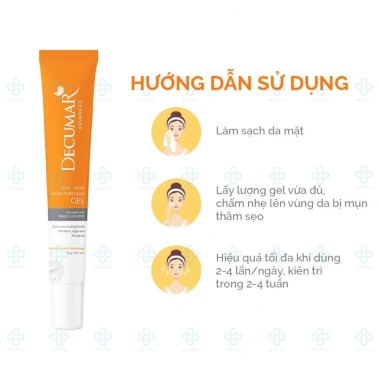 Decumar Anti Acne Nano Curcumin Gel 20g Ngừa mụn, giảm thâm, mờ sẹo 105.000 VND