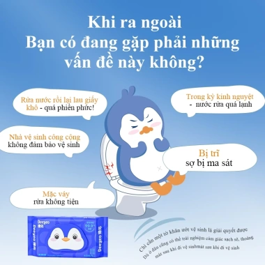Deeyeo Khăn Ướt Vệ Sinh Nhà Vệ Sinh 240 Tờ (3x80) - Giá 119k Giao Nhanh 24h 2