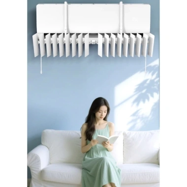 Deflector Treo Tường Điều Hoà Không Khí - Điều Chỉnh Góc Linh Hoạt, Ngăn Gió Trực Tiếp, Giá Ưu Đãi 343.134 VND 3
