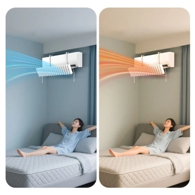 Deflector Treo Tường Điều Hoà Không Khí - Điều Chỉnh Góc Linh Hoạt, Ngăn Gió Trực Tiếp, Giá Ưu Đãi 343.134 VND 7