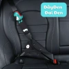 Đệm bọc dây an toàn ô tô HieuMinhCar HM12 cho bé, họa tiết ngộ nghĩnh, chất liệu mềm mại, bảo vệ an toàn 8