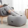 Đệm bơm hơi du lịch văn phòng, gối PVC di động màu xám - nghỉ ngơi thoải mái, giảm 21% 5