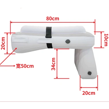Đệm bơm hơi máy bay cho bé – Nệm ô tô ghế sau, giường ngủ đa năng, 523.000₫