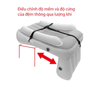Đệm bơm hơi máy bay cho bé – Nệm ô tô ghế sau, giường ngủ đa năng, 523.000₫