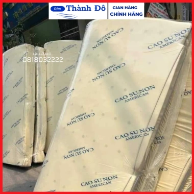 Đệm cao su non American êm ái siêu đàn hồi, thoáng khí, bảo vệ xương khớp - Giá chỉ 807.500₫