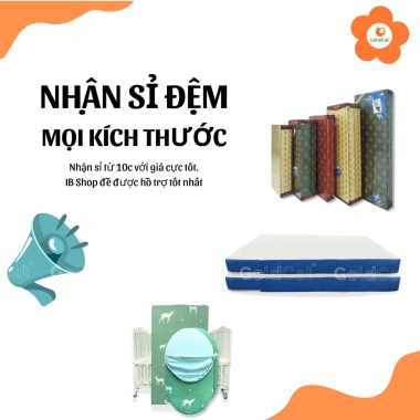 Đệm Cao Su Non GoldCat 5-10cm - Đệm Mát, Nâng Đỡ Vượt Trội, Giá Sale 1.5 Triệu
