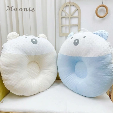 Đệm Chống Trào Ngược MOONIE Size Lớn 3 Màu Tone Hàn Nhẹ Nhàng, Đáng Yêu Cho Bé - 220k