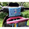 Đệm chống va chạm dày dặn cho ghế xe điện & xe máy bé, bảo vệ đầu, móc treo, 28.000₫ 3
