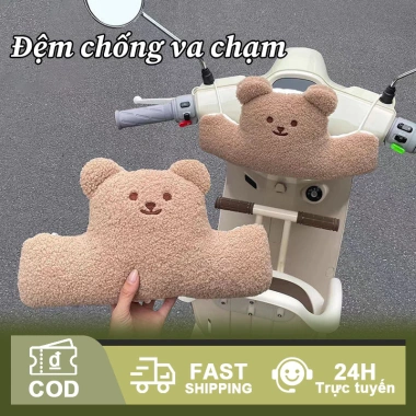 Đệm Chống Va Đập & Tựa Đầu Trẻ Em Xe Máy Điện - Bảo Vệ Đầu, Giảm Chấn Động