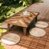 Đệm Cói Cao Cấp Ngồi Bệt - Thích Hợp Nhà Hàng, Quán Cafe, Phòng Khách, Yoga - 60.000₫