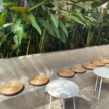 Đệm Cói Cao Cấp Ngồi Bệt - Thích Hợp Nhà Hàng, Quán Cafe, Phòng Khách, Yoga - 60.000₫ 6