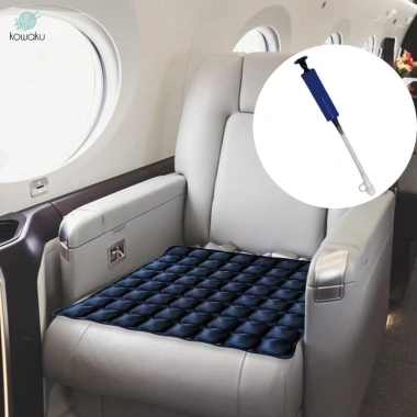 Đệm du lịch bơm hơi 3D nhẹ, thoải mái cho máy bay và dã ngoại - Giá 394.200 VND