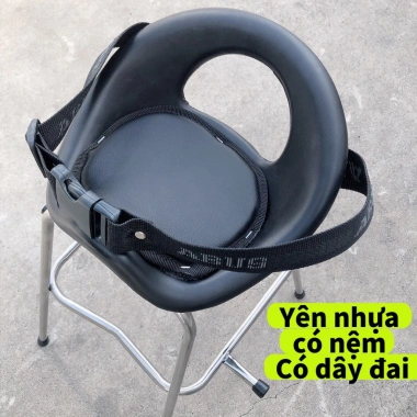 Đệm gắn xe 3 bánh êm ái, da không thấm nước, đệm đen rời - 20.400 VND 6