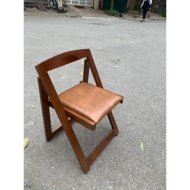Đệm ghế bọc da cao cấp đế lót gỗ sồi tự nhiên gấp gọn 33x39x3cm Giá 89.000 VND 6