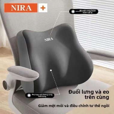Đệm ghế văn phòng latex hỗ trợ thắt lưng, giảm mỏi ngồi dài - Giá 175.940 VND 6