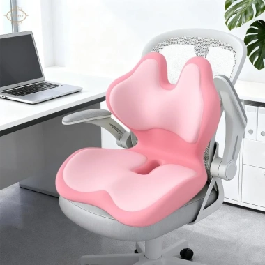 Đệm ghế văn phòng và tựa lưng cao cấp, gối hỗ trợ du lịch tại nhà - giảm 17% 8