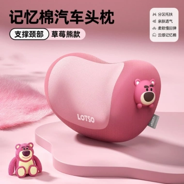 Đệm gối cổ ô tô Winnie Pooh, Lotso, Mickey, Minnie, Stitch - Chỉ 329.000đ