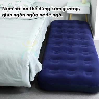 Đệm hơi bơm chân cao cấp, gấp gọn, chịu lực 200kg, cắm trại - Giá 280.000₫