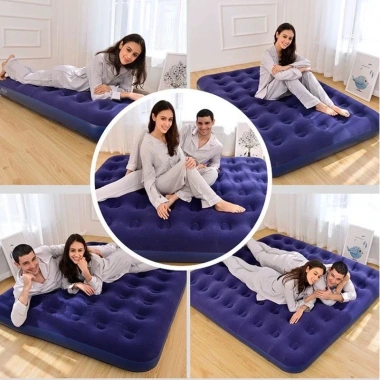 Đệm hơi công nghệ mới + bơm gối, size đa dạng cho gia đình, văn phòng, du lịch, dã ngoại - 169k