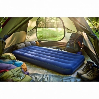 Đệm hơi đơn 68.757 99x191cm - Nhung êm ái, gấp gọn du lịch cắm trại - 385.000₫