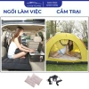 Đệm Hơi Full Size 7 Chỗ Xe SUV - Nhung Mềm Mịn, Đệm Ngủ Du Lịch Giá Ưu Đãi 600k 6