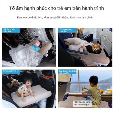Đệm hơi ô tô cho trẻ em - An toàn trên xe, máy bay, tàu lửa, chỉ 720.000₫ 4