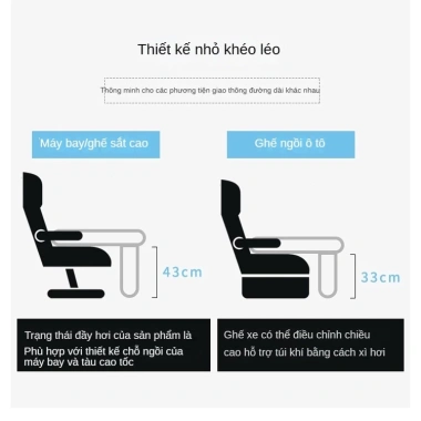 Đệm hơi ô tô cho trẻ em - An toàn trên xe, máy bay, tàu lửa, chỉ 720.000₫ 9