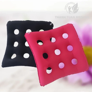 Đệm hơi xe lăn chống loét, lót ngồi thoáng khí, bơm nhanh - Giảm còn 200.000₫