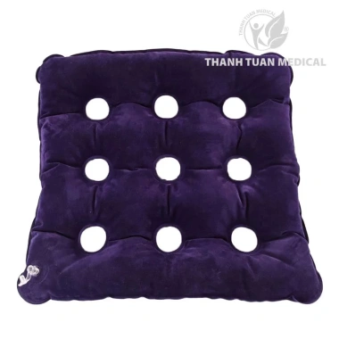 Đệm hơi xe lăn chống loét, lót ngồi thoáng khí, bơm nhanh - Giảm còn 200.000₫