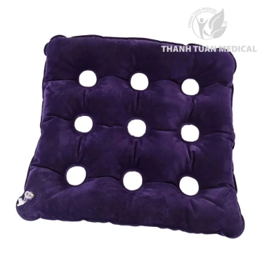 Đệm hơi xe lăn chống loét, lót ngồi thoáng khí, bơm nhanh - Giảm còn 200.000₫