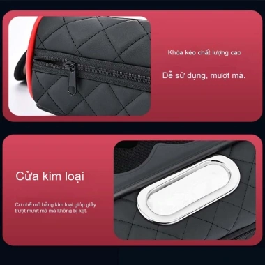 Đệm hộp tựa tay ô tô - Hộp đựng khăn giấy, giá cốc, tăng chiều cao, đa năng